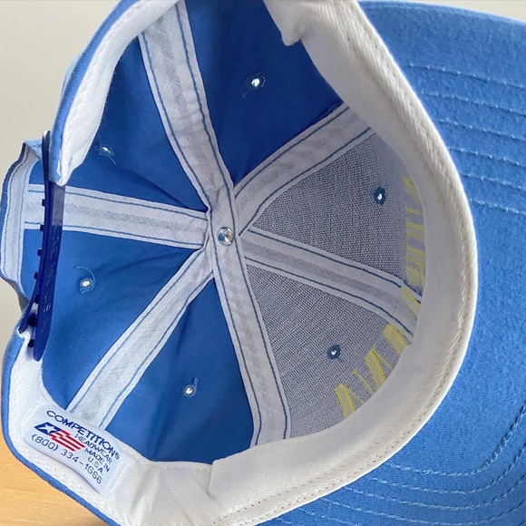 Vintage Nirvana Snapback Cap Blue Hat Deadstock (Made in USA) - Picture 3 of 3